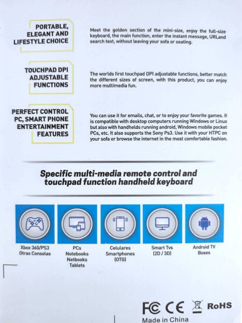 Bluetooth Mini Keyboard - Picture 3 of 3